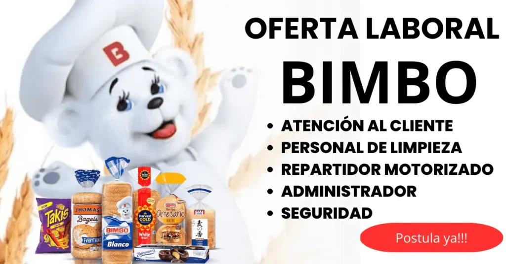 SE BUSCA PERSONALES PARA BIMBO