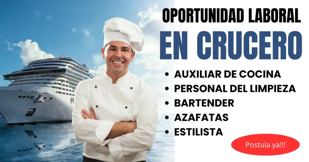 Personal para Crucero: Empleo y Trabajos de Ensueño a Bordo